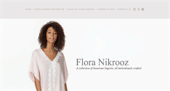 Desktop Screenshot of flora-nikrooz.com